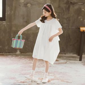 YourSeason – robes en coton pour filles, Design Unique, à la mode, pour adolescentes, mignonnes et respirantes, blanches, été, 2023