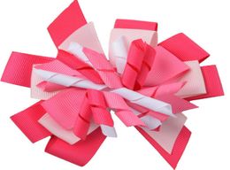 Meisje M2MG Hairbows Gelaagde Korker krullend lint Haarelastiekjes clips Boutique Kids corker Haarbanden Haarclips Hoofddeksels accessoires PD019658054