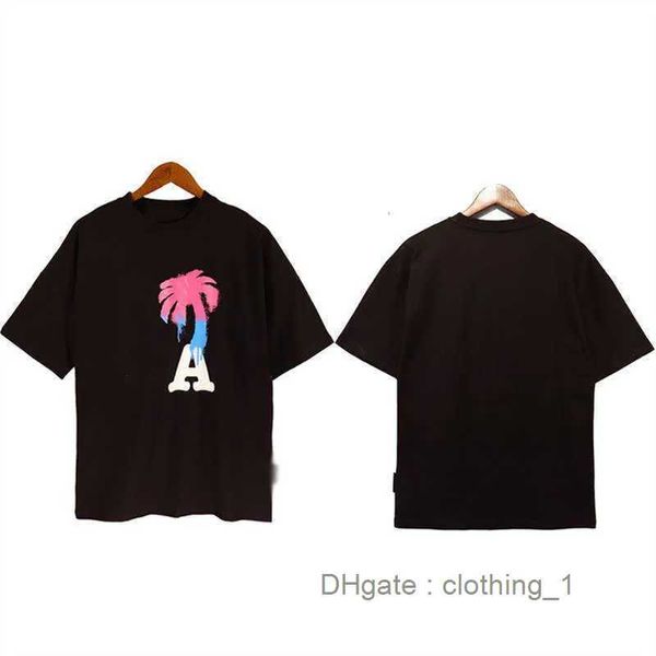 Girl Palm Shirt Angel Man Designer Tshirt Summer Short Short Shark Polo TRONCÉ OUR TE-shirts Brand Clothing Tags Lettre Fashion For Woman Rtoq