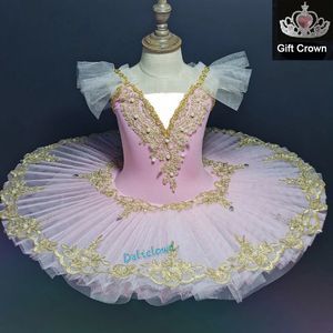 Fille professionnelle ballet tutu tulle robe blanche bleu rose gymnastique justaucorps juge de danse diamant ballet justaucorps ballerina fille 240426