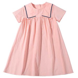 Fille de 6 à 14 ans enfants robes décontractées bébé enfants vêtements d'été 2022 nouveau adolescent Simple robe mignon confortable #6290 0131