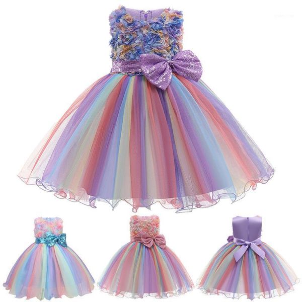 Vestidos de niña 2022, disfraz de Navidad para niñas, vestido de princesa de encaje, ropa de lentejuelas de invierno de manga larga para niños, vestido de fiesta de cumpleaños para niños