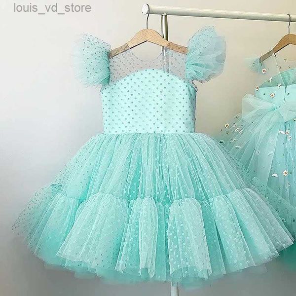 Robes de fille 4 à 10 ans de fantaisie bébé filles robe de soirée de fête du Nouvel An