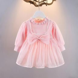 Robes de fille 80 110 cm robe de fille mode automne enfants PDD915 231007