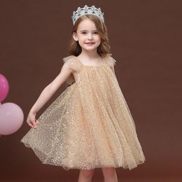 Vestidos de niña Dress Baby Girl Dress Naced Fiesting For Girls 1er Year Birthday Princess Infant Weddinggirl's