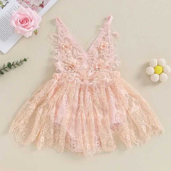 Robes de fille bébé fille serrée vestime robe en dente