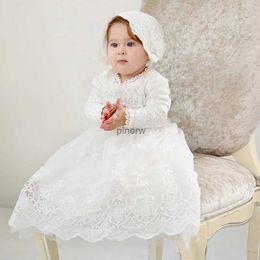 Robes de fille Bébé filles robe dentelle robe de princesse robes pour bébés Costume de baptême bébé anniversaire robe de fête de mariage robe de soirée de bal 0-24M