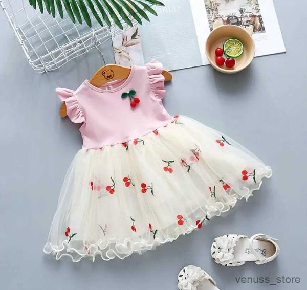 Vestidos de niña para bebés vestidos de novia de verano de verano recién nacido