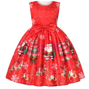 Robes de fille bébé enfants Noël infantile fille fleur princesse fête tutu enfants mariage demoiselle d'honneur enfant robes vêtements 221118