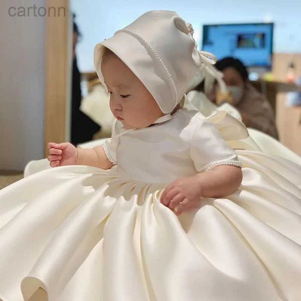 Robes de fille Babys premier anniversaire robe nouveau-né baptiste robe de fête de noël enfants Lolita robe de bal enfants Boutique vêtements 24323