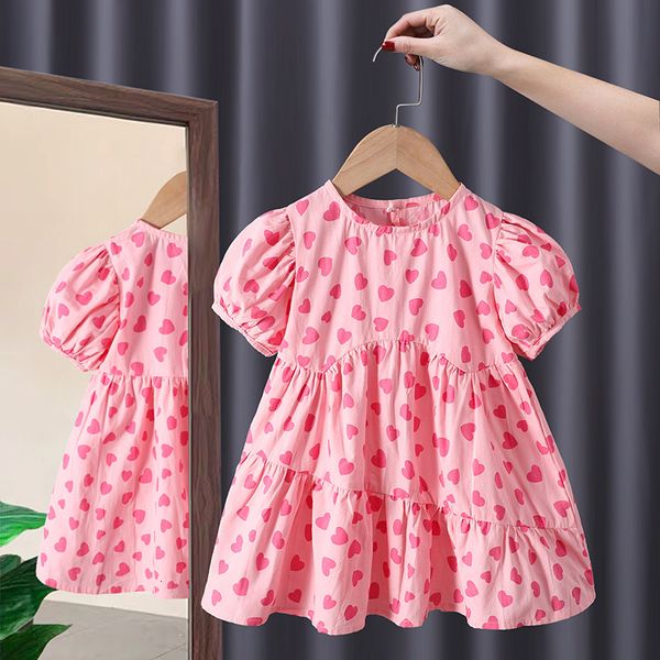 Robes de fille Casual Summer Kids Girls Dress Floral Kids Clothes Baby Girl Princess Dress Robes de demoiselle d'honneur Toddler Baby Girl Clothing 230519