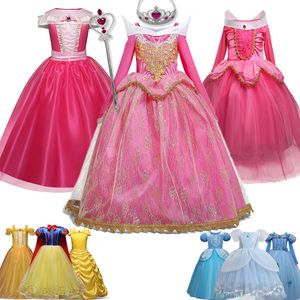 Robes de fille Enfants Costumes de carnaval pour 4 6 8 10 ans Filles Princesse Déguisement Fille Princesse Dress Up Party Dress Kid Halloween Dress 220905