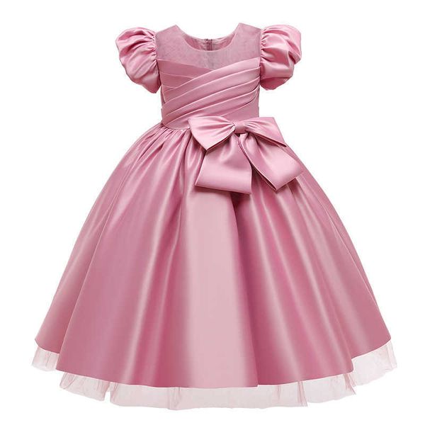 Robes de fille Robes d'enfants pour les filles Mariage Princesse Robe de bal Élégante manches bouffantes Robe de soirée formelle pour adolescent 4-14 ans CostumesHKD230712