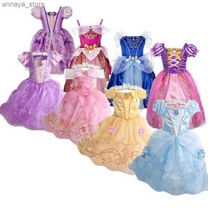 Robes de fille pour enfants princesse costume fête