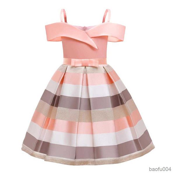 Vestidos de niña, vestido elegante de princesa de cumpleaños para niñas pequeñas, vestidos de fiesta de noche para niñas, vestido de boda para niños de 4, 5, 7 y 9 años