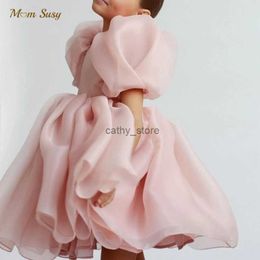 Robes de fille mode fille princesse vintage robe tulle