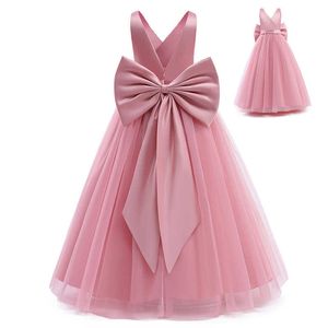 Mädchenkleider Blumenhochzeit Mädchenabendkleid Prinzessin Langes Ballkleid 5–14 Jahre G220523