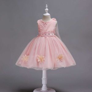 Robes de fille Robes d'été de filles enfants bébé fille fête de mariage princesse Tutu robe pour adolescents robe de bal d'anniversaire robe formelle vêtements pour enfants