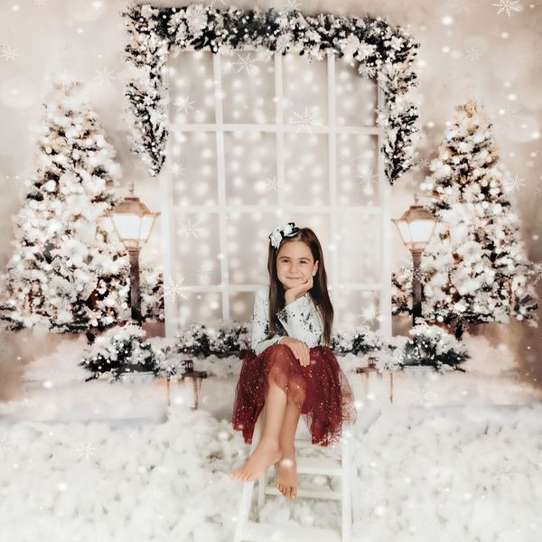 Vestidos de niña Girlymax Navidad Invierno Bebé Niñas Leche Seda Santa Vino Árbol Tutu Falda Twirl Vestido Hasta la rodilla Ropa para niños 230403