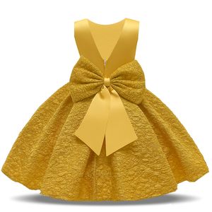 Meisjesjurken Kinderkleding Kinderen Girls Princess Kleed Kralen Buken Babymeisjes Kerstfeest Kerstjurk Bloemceremonie Girls Kostuumbal Jurk 230303