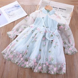 Jurken voor meisjes Kinderkostuumjurken voor meisjes Kant Lantaarn Mouw Kinderen Bruiloft Tutu Jurk Ball Grown Party Prinses Vestido Jurken