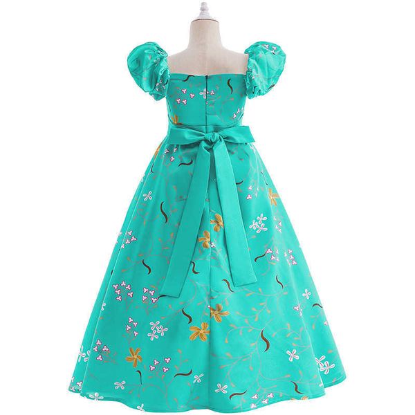 Robes de fille Robes de bal pour enfants Filles Robes de bal élégantes Adolescents Soirée Princesse Giselle Robe Fille Floral Manches Bouffantes Robes