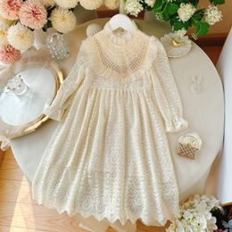 Robes de fille Robes de princesse en dentelle pour filles Adolescents Vêtements Robe de soirée pour enfants Bébé Enfants Vestidos Costume de printemps 4 6 8 9 10 12 14 ans 230508