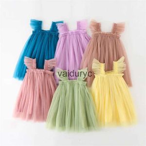 Girl's jurken lawadka 9m-6year kindermeisjes jurken kleren kleren kant babymeisje jurk prinses tutu rok eerste verjaardag bruiloft feest kleding h240508