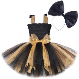 Meisjes Jurken Lol Surprise Poppen Boog Jurk voor Meisjes Kinderen Nieuwjaar Kostuums Prinses Meisje Tutu Jurken met Grote Strik Hoofdband Kinderkleding x0806