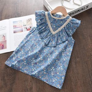 Robes de fille Melario Été bébé bébé fille robe princesse fleur élégant mariage fête enfant enfant vêtements vêtements vestidos