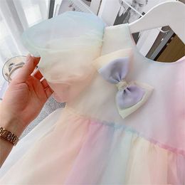 Robes de fille Nouvelles filles robe de princesse enfants mariage robe de soirée élégante vêtements pour enfants vêtements