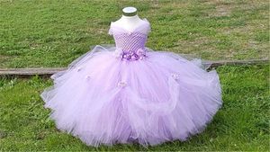 Robes de fille POSH DREAM Belle robe tutu princesse rose enfants filles robe de bal avec strass parfait pour les mariages robes de fille de fleur
