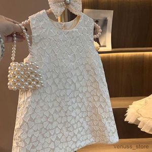 Girl's jurken peuter babymeisjes klassieke jurken kinderen hart elegante bruiloft prinses feestjurk kinderen verjaardag doop formele kleding