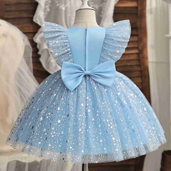 Robes de fille mariage Baby fille robe de fête de fille 1 à 5 ans