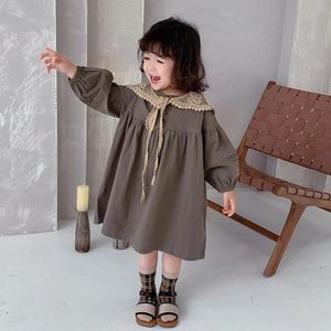 Robes pour filles vêtements pour enfants à manches longues robe de princesse mode automne 2021 vêtements pour femmes adolescentes