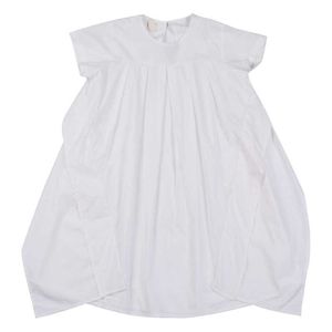 Fille es coton Simple filles conception Unique mode robe adolescente 2022 nouvel été enfants bébé vêtements mignon respirant # 6299 0131