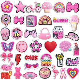 Girl Sweet Bow Charms Anime Charms en gros Souvenirs d'enfance