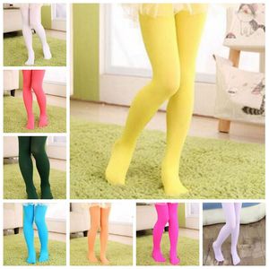 Meisje velours kleding baby ontwerper leggingen ballet dance panty's snoep kleur panty skinny casual broek kousen mode broek py5395