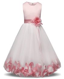 Girl039s Jurken 410 jaar kinderen bloem bruidsmeisjes jurken voor meisjes bruiloft elegante prinses partij optocht jurk formele jurk 5550431