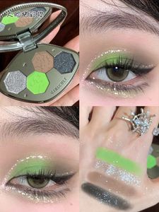 GirlCult Eye Shadow Four Color Eyeshadow Palette Garden Superbe Dream Saibo Liaozhai Series Chameleon Mirage 240410