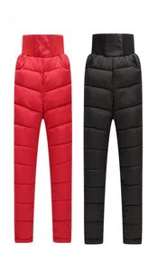 Filles garçons pantalons d'hiver enfants coton épais pantalons chauds pantalons imperméables vêtements enfants taille haute bébé enfant pantalon 4118 01 LJ2005683880