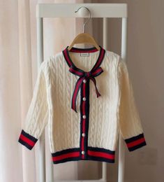 Cardigans de niñas Edición coreana niños039s ropa para niños suéter de viento 2018 ropa para niños3306751