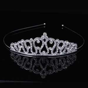 Filles cristal diadème couronne strass bandeau cheveux bâtons accessoires femmes fête bijoux princesse coiffure M4251