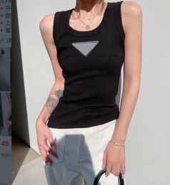 Girls Designer Tanks Zomer Casual tops Vestcollectie Lady Vest met letters mode mouwloze blouse zwarte witte multi -stijl zeer kwaliteit