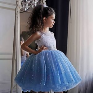 Meisjes Jurken 210Y jurk Baby Meisje Prinses Jurk Tule Peuter Party Wedding Vestido Gaas Tutu Pageant Verjaardag Kleding 230608