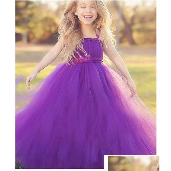 Robes filles fille robe maxi nœud voile princesse fête vêtements bébé anniversaire élégant long 2 6 8 10 11 12 13 14 ans livraison directe Oteid