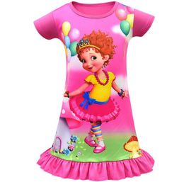 Girls Fancy Nancy Dress 2019 Kids Summer Jurken For Girls Girl Casual Dress Girl Cartoon Dress voor 100140cm6153758