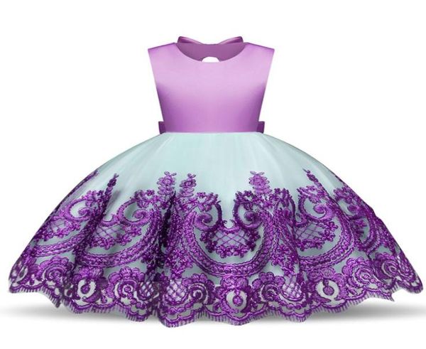 Filles premier anniversaire robe pour nouveau-né bébé enfant en bas âge princesse Halloween carnaval robes enfants fille fête robe de bal vêtements Wear4394634