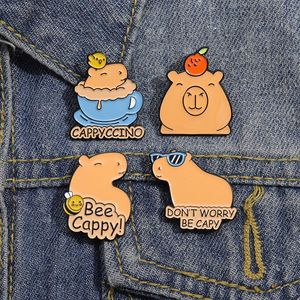 Broches d'animaux drôles pour filles, épingles de jeux de films animés mignons, en émail dur, collection de broches de dessin animé, sac à dos, chapeau, sac, Badges à revers