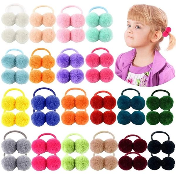 Filles cheveux bobbles à cheveux élastiques élastiques élastiques élastiques corde porte-queue de cheval pour les enfants pour enfants pour enfants accessoires de cheveux enfants 240417